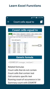 Excel Formulae and Functions screenshot 21