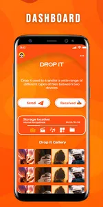 DropIt (Free Large Files Shari screenshot 1