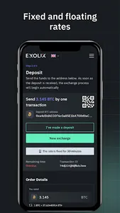 Exolix Exchange screenshot 3