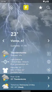 Weather XL Austria PRO screenshot 1