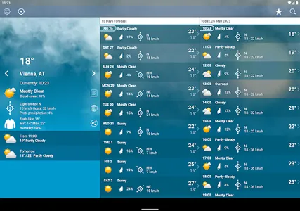 Weather XL Austria PRO screenshot 11