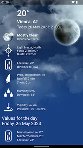 Weather XL Austria PRO screenshot 2