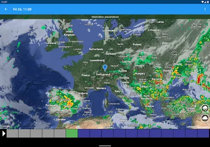 Weather Switzerland XL PRO screenshot 13