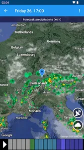 Weather Switzerland XL PRO screenshot 4