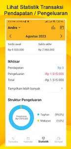 Catatan Keuangan Offline screenshot 1