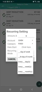 ExpenseTracker screenshot 2
