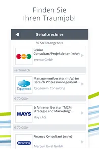 Experteer Gehaltsrechner screenshot 3