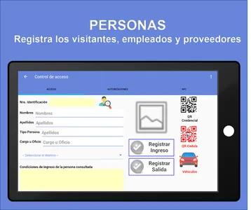 Control de Ingreso Expertos screenshot 1