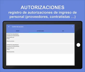 Control de Ingreso Expertos screenshot 4