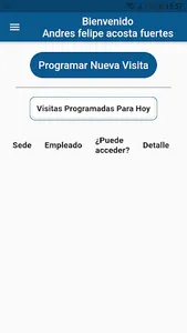 Control de Visitantes screenshot 2