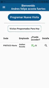 Control de Visitantes screenshot 3