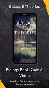 BIOLOGY E THEORIES screenshot 0