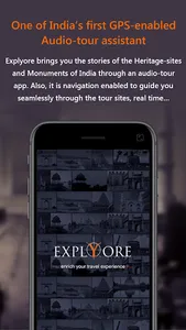 Explyore - GPS-enabled audio t screenshot 1