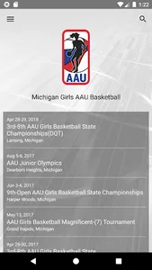 Michigan Girls AAU Basketball screenshot 0