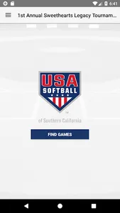 USA Softball SoCal screenshot 2