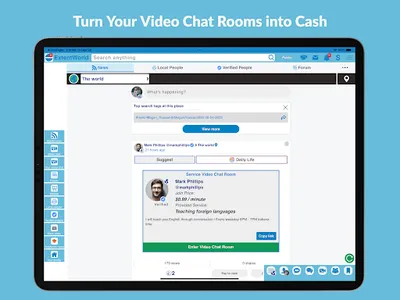 ExtentWorld Social screenshot 10