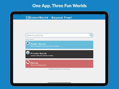 ExtentWorld: Dating & Social screenshot 5