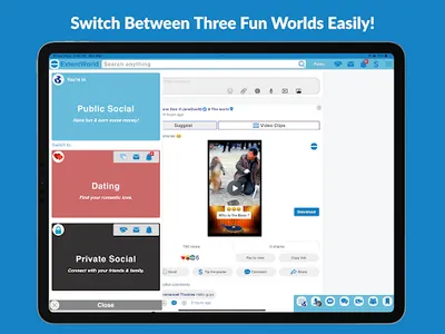 ExtentWorld: Dating & Social screenshot 6