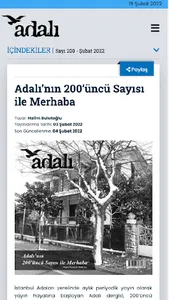 Adalı Dergisi screenshot 1