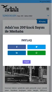 Adalı Dergisi screenshot 2