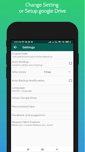 Contact backup and Restore screenshot 5