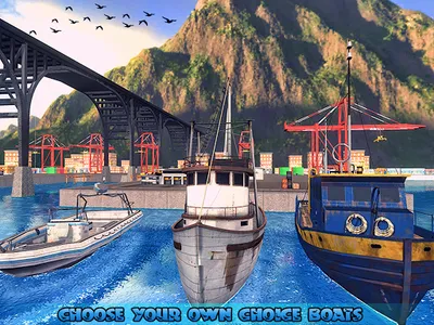 Big Fishing Ship Simulator 3D screenshot 14