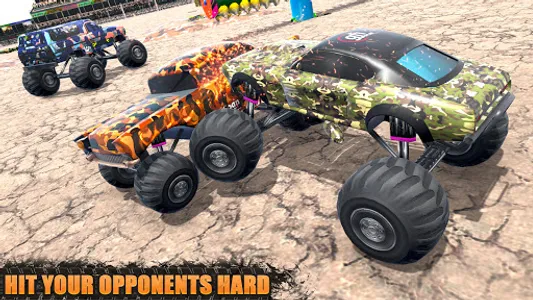 Army Monster Truck Game Derby screenshot 1