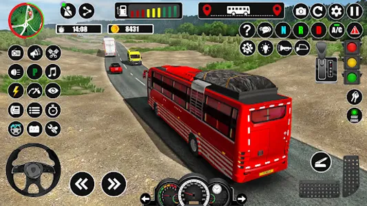 Offroad Coach Bus Simulator 3D screenshot 1