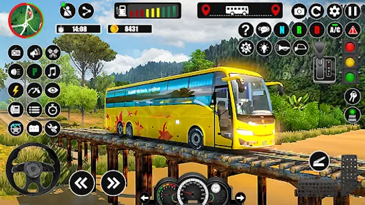 Offroad Coach Bus Simulator 3D screenshot 13