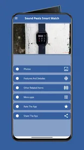 Soundpeats Smart Watch Guide screenshot 1