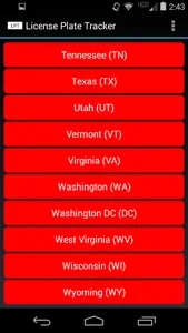 License Plate Tracker screenshot 1