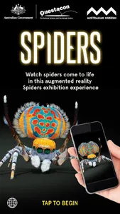 Spiders Augmented Reality screenshot 1