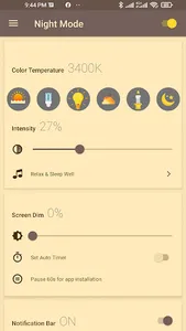 Eye Care Bluelight Filters screenshot 2