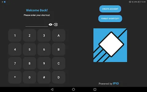 IPIO Keypad screenshot 0