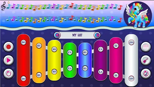 My Colorful Litle Pony Piano screenshot 10