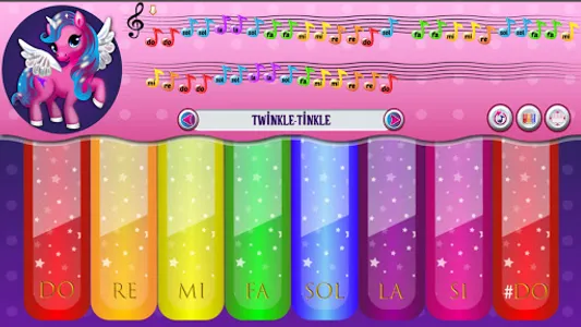 My Colorful Litle Pony Piano screenshot 11