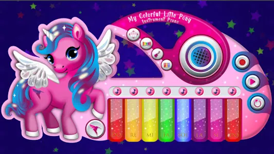 My Colorful Litle Pony Piano screenshot 12