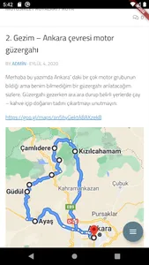 Eyüp Akkaya Motoblog screenshot 1