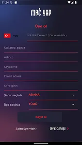 MaçYap screenshot 1