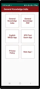 General Knowledge India screenshot 0
