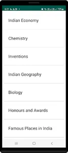 General Knowledge India screenshot 2