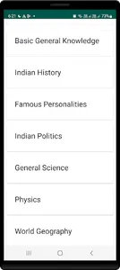 General Knowledge India screenshot 3