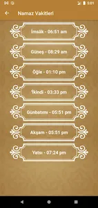 Ezan Vakti - Namaz Vakitleri screenshot 0