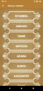Ezan Vakti - Namaz Vakitleri screenshot 4
