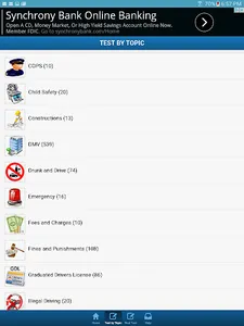 Texas Driving Test screenshot 0