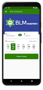BLM Transports - Bus Tickets screenshot 1
