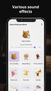 Find My Phone by Clap, Sound screenshot 3