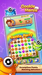 Cookie Mania - Match-3 Sweet G screenshot 0