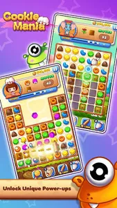 Cookie Mania - Match-3 Sweet G screenshot 2