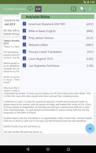 Holy Bible Companion screenshot 1